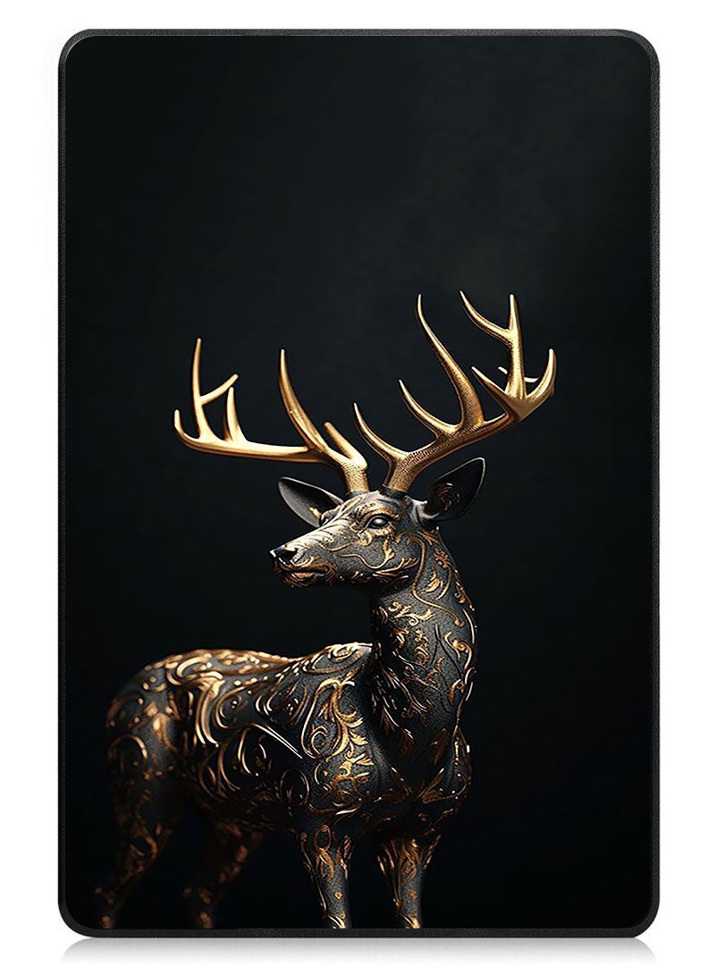 Theodor Protective Flip Case For Apple iPad Pro 13 (2024) With Trifold Stand Auto Wake Sleep Shockproof Cover Deer 2 - Image 1