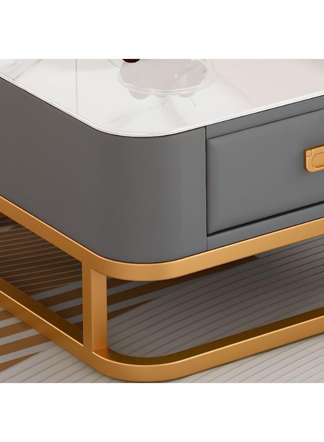 طاولة قهوة لغرفة المعيشة طاولات جانبية ونهاية عصرية - Image 4