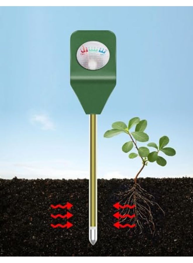 Generic NALACAL Soil Moisture Meter, Green House Hygrometer Moisture Sensor for Garden, Farm, Lawn Plants, Soil Moisture Testers Indoor & Outdoor, 3-in-1 Soil PH Tester, Plant Soil Testing Kit, Soil PH Meter  - Image 2