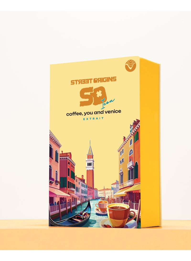 STREET ORIGINS Coffee, You & Venice (Venus) Extrait for her, 75ml - Image 5