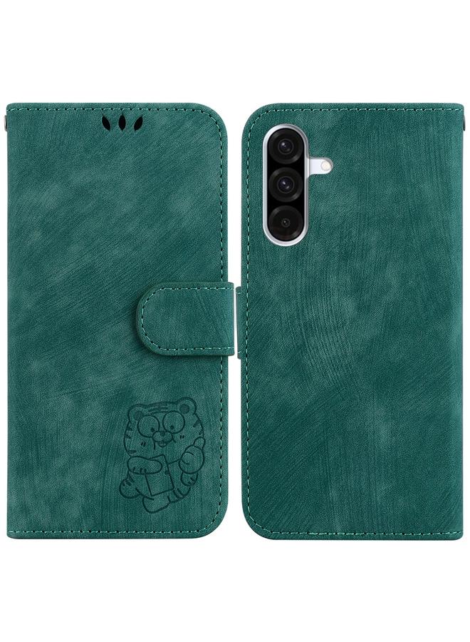 اس-توب جراب لهاتف Samsung Galaxy A26 5G جراب هاتف من الجلد المنقوش عليه نمر صغير - Image 1