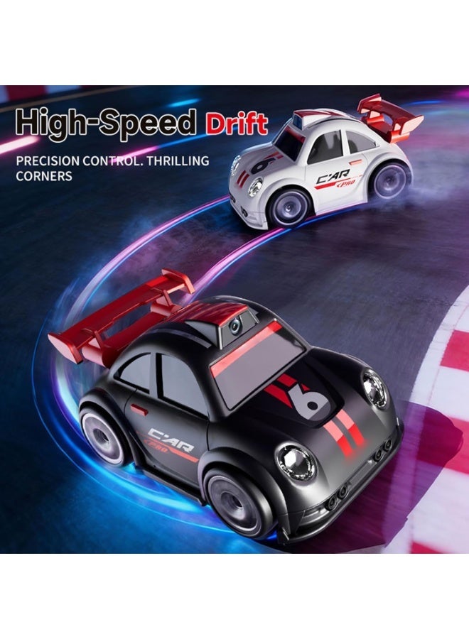 TIGER RC Drift Car with Camera 1080P AI Tracking Racing Vehicle, 2.4 Inch LCD Screen Remote Control, FPV Live View, High Speed Rechargeable Drift Car for Boys, Beginners, Kids and RC Hobby Enthusiasts Black - Image 4