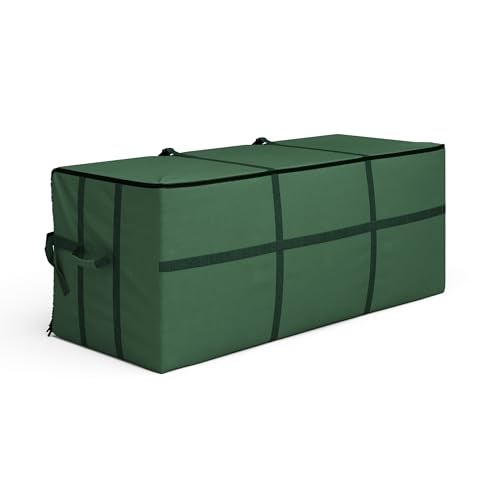 Elf Stor Christmas Tree Storage Bag - Storage Bags for 9FT Disassembled Artificial Trees, Seasonal Decor, Packing, Moving, and Home Organizer by Elf Stor (Green) - Image 1