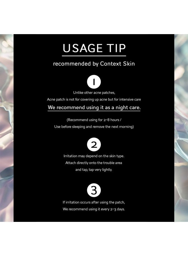 كونتكست سكن لاصقات حب الشباب للوجه | علاج فعال لحب الشباب باستخدام المغنيسيوم عالي النقاء، وزيت السيكا المهدئ، وشجرة الشاي، والأوكالبتوس | 10 لاصقات هيدروكولويد للشفاء السريع والتخفيف المهدئ (صغيرة) - Image 4