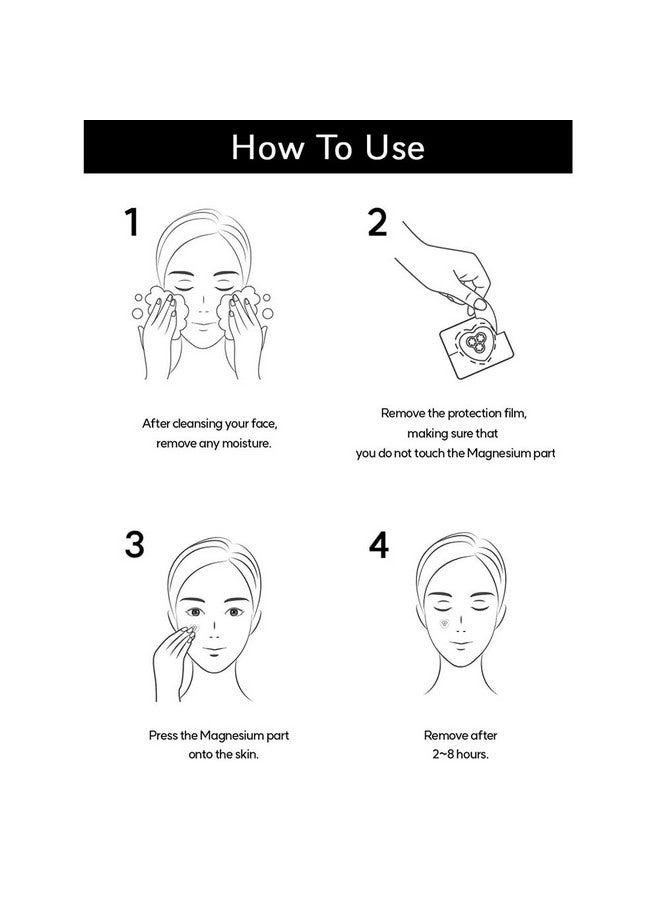 كونتكست سكن لاصقات حب الشباب للوجه | علاج فعال لحب الشباب باستخدام المغنيسيوم عالي النقاء، وزيت السيكا المهدئ، وشجرة الشاي، والأوكالبتوس | 10 لاصقات هيدروكولويد للشفاء السريع والتخفيف المهدئ (صغيرة) - Image 2