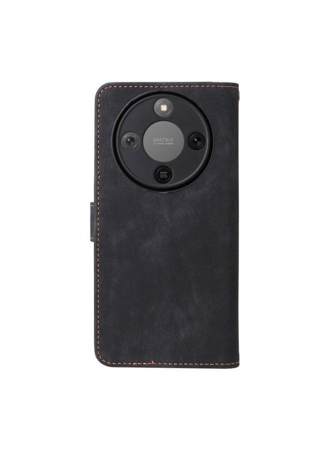 CoomBe Magnetic attraction Leather Case for Honor X9D /Honor X70 Holster Flip Wallet Phone Cover Case - Image 4