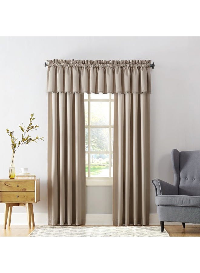 Sun Zero Barrow Energy Efficient Rod Pocket Curtain Single Panel - Image 5
