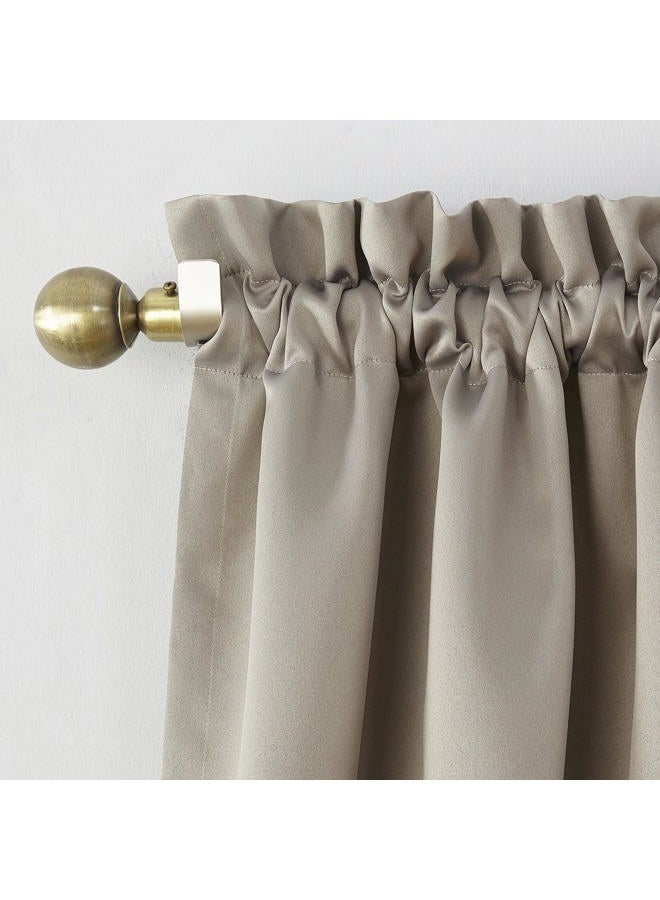 Sun Zero Barrow Energy Efficient Rod Pocket Curtain Single Panel - Image 2