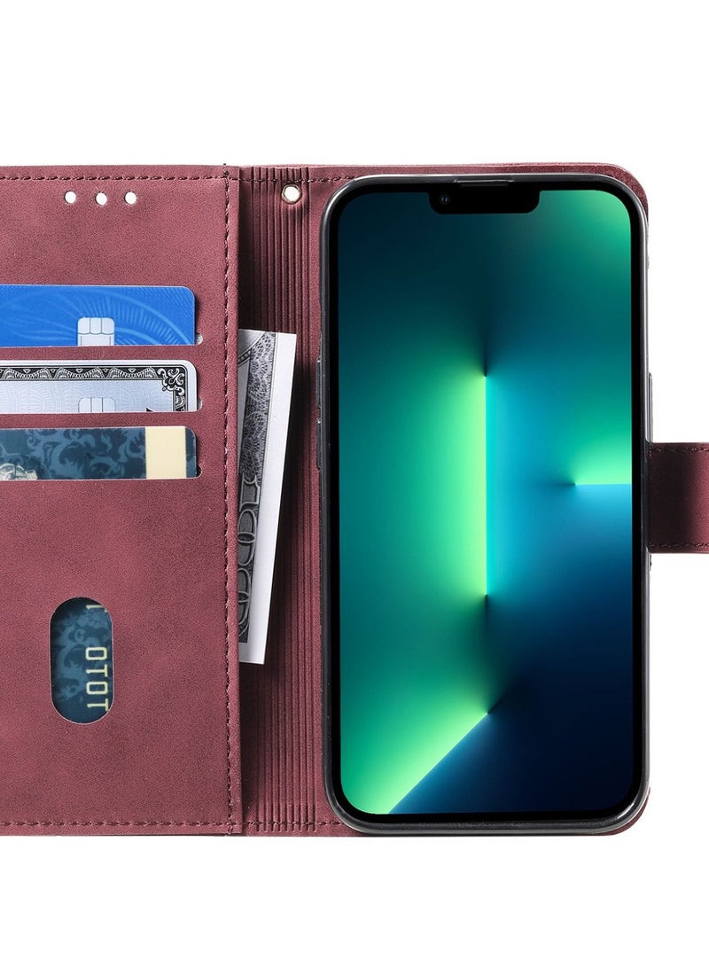 Loquat Suitable For Iphone Card Slot Wallet  Leather Case - Image 2