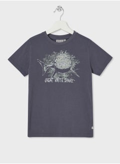 Wheat Teen Shark T-Shirt  - Image 1