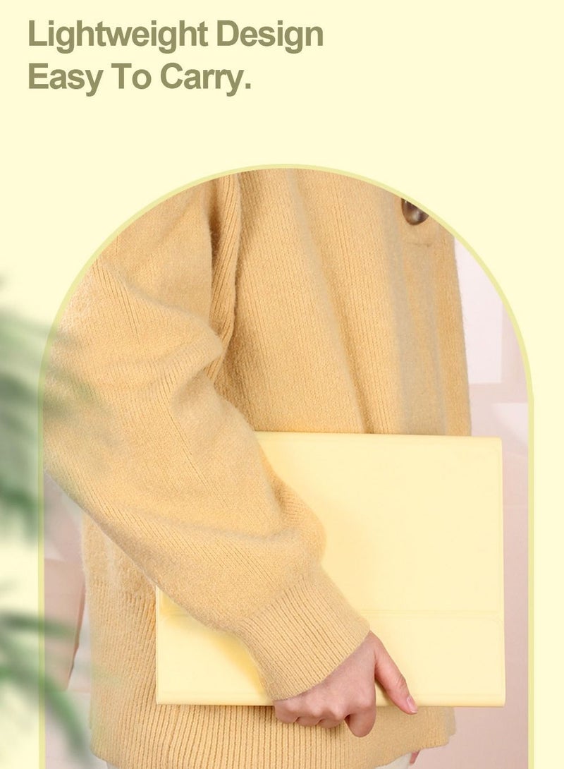 Arabic and English Keyboard Case for iPad Air 5th Gen (2022) / iPad Air 4th Gen (2020)10.9 Inch Detachable Wireless Keyboard Pencil Holder Slim Leather Smart Cover with Mouse - Image 5