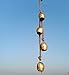 THOR INSTRUMENTS Vintage Jingle Bell Wedding Patio Cow Bells Iron Wrought Bell Chime Handmade Brass Finish Wall Hanging - Image 2