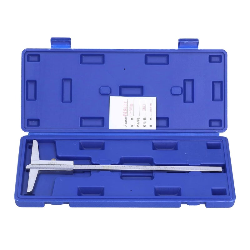 Professional High Precision 0 200mm Vernier Caliper 0 02mm Measuring Tool Stainless Steel with Storage Box - Image 2