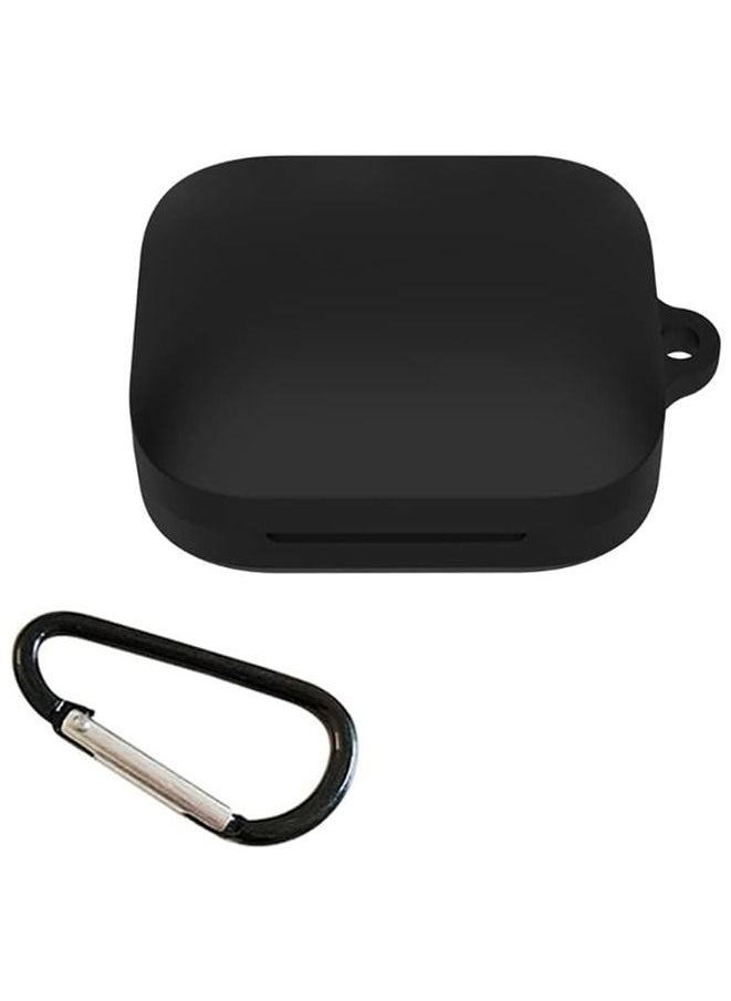 Muyixin - Silicone Case for OnePlus Buds Pro 2 Solid Color Soft Shockproof Protective Cover for OnePlus Buds Pro 2 with hook Carabiner - Image 1