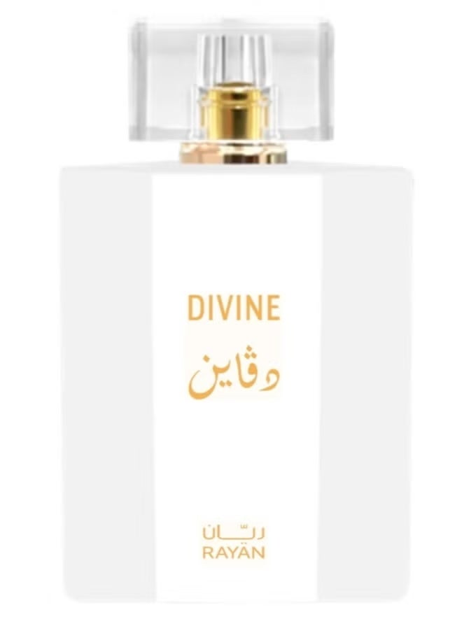ريان عطر ريان ديفاين للنساء - عطر وايت فلورال جاردن أو دو بارفان - عطر طويل الأمد للنساء - الياسمين البري، زهر البرتقال، ويليام بيرز، وخشب العنبر - هدية مثالية لجميع المناسبات - 100 مل - Image 1