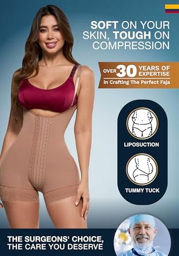 Sonryse Stage 2 faja Tummy Tuck Compression Garment | Faja Body Shaper Shapewear for Women | Fajas Colombianas Moldeadoras Mocha 2XS - Image 5