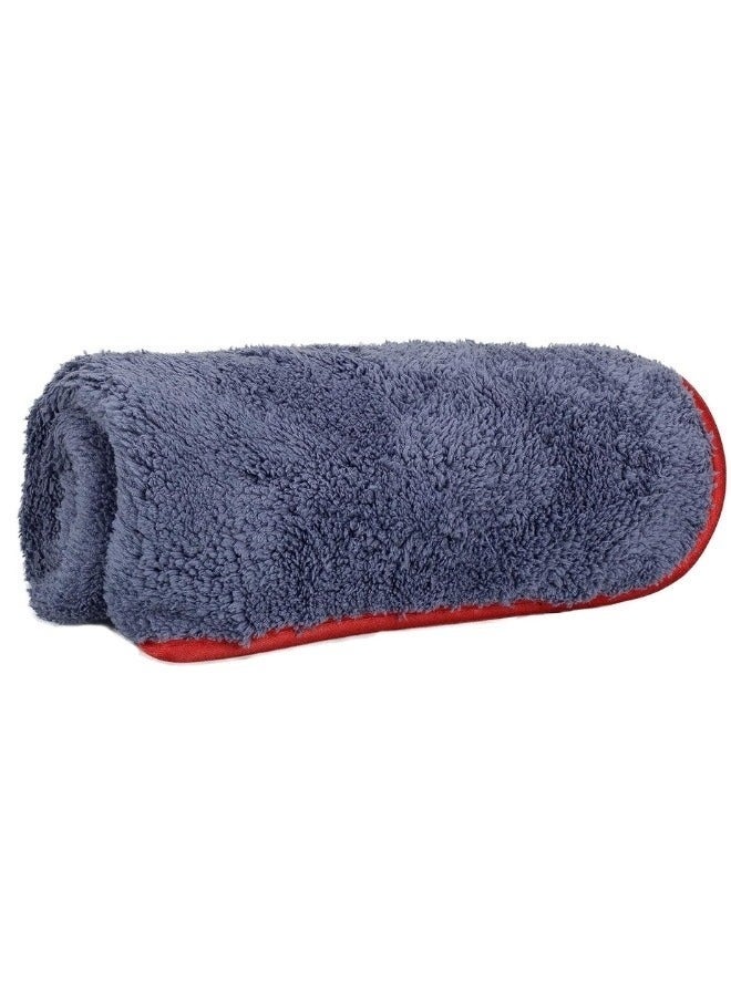 3 Pack Ultra Thick Super Absorbent Multipurpose Microfiber Towels Lint Free Scratch Free for Car Home Office - Grey - (60*40cm) - Image 5