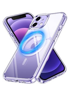 MagSafe transparent case compatible with iPhone 11 supports fast charging