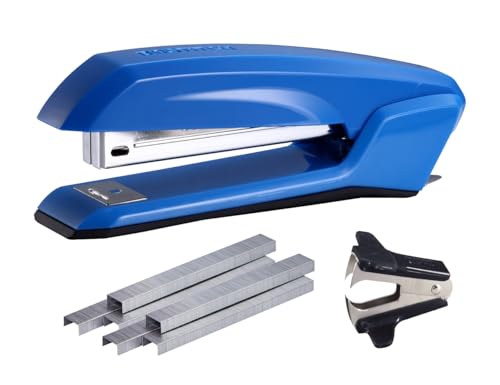 Bostitch Office Ascend 3 in 1 Stapler Value Pack, 20 Sheet Capacity, Includes 5000 Staples, Integrated Remover & and Extra Staple Remover, Staple Storage Compartment, Assorted Colors (Colors May Vary) - Image 1
