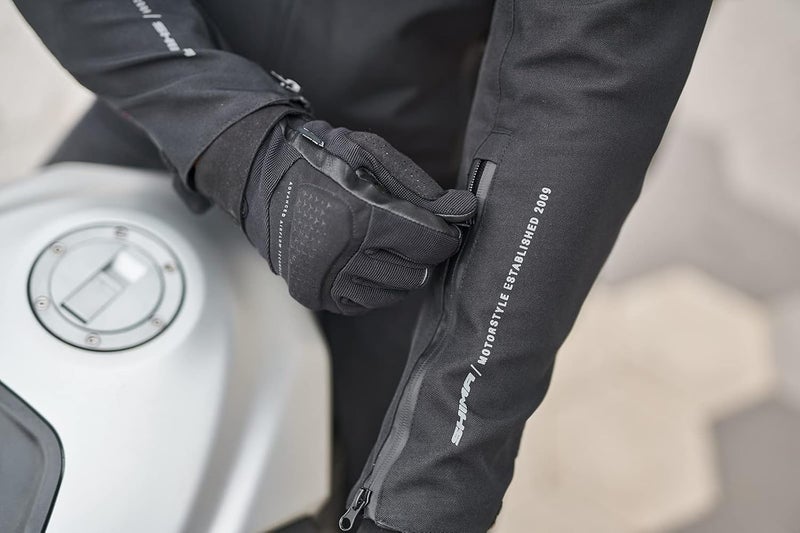 SHIMA Air 20 Motorcycle Gloves Men Leather Summer Biker Armoured Protectors Motorbike Perforated Ventilated Reinforced Touchscreen Motorsport Glove Street Motorbikes Mens Black L - Image 5