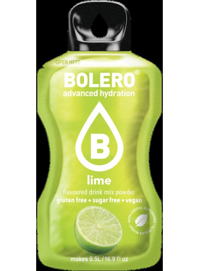 بوليرو منكهات الماء بوليرو - نكهة الليمون الأخضر (12*3 جرام) - Image 2