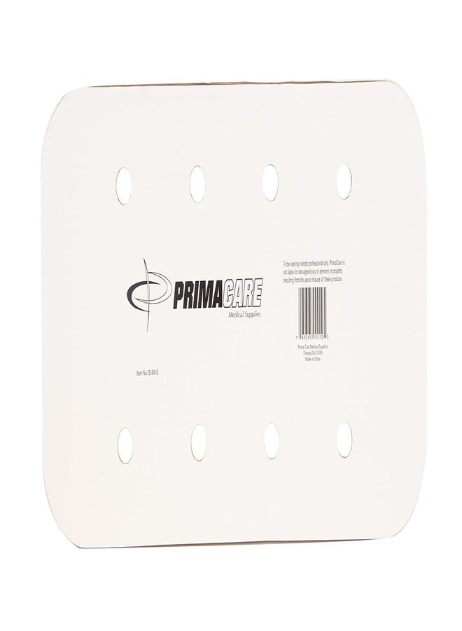 Primacare IS-5412 Padded Cardboard Splint Wrist Brace or Leg Support for Adults and Kids, Emergency First Aid Kit with Punch Holes, Radiolucent and MRI Compatible Cushioning Foam, 12" - Image 5