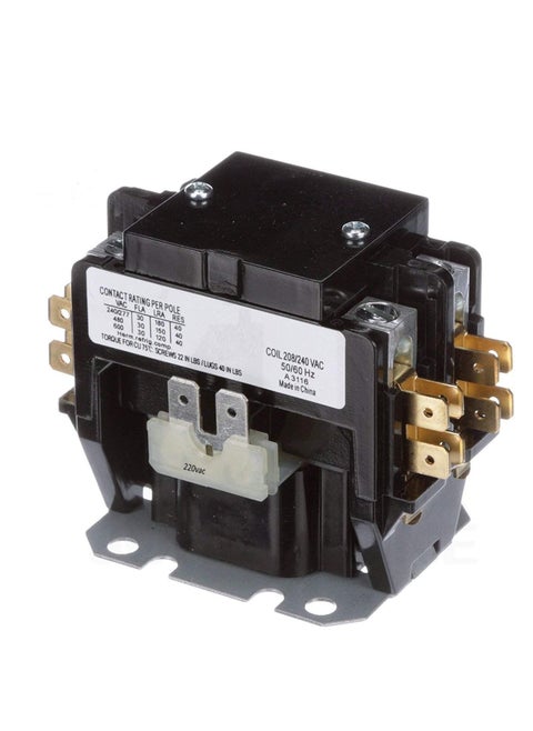 definite purpose contactor 2 pole 220v