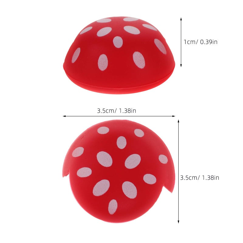 3Pcs Thickened Silicone Mushroom Corner Protectors For Furniture Table Edge Safety - Image 3