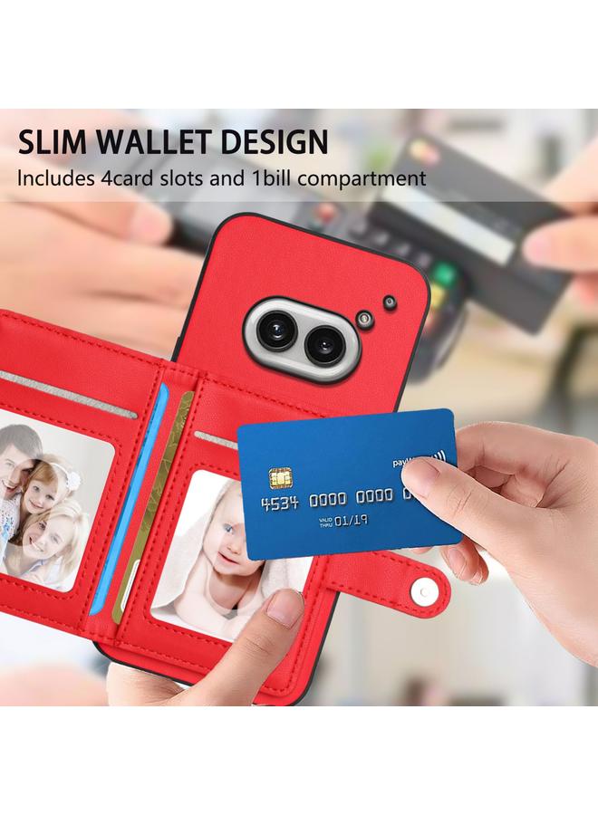 اس-توب جراب هاتف Case For Nothing Phone 2a مزود بزر وبطاقة وغطاء هاتف مضاد للسرقة بتقنية RFID - Image 5