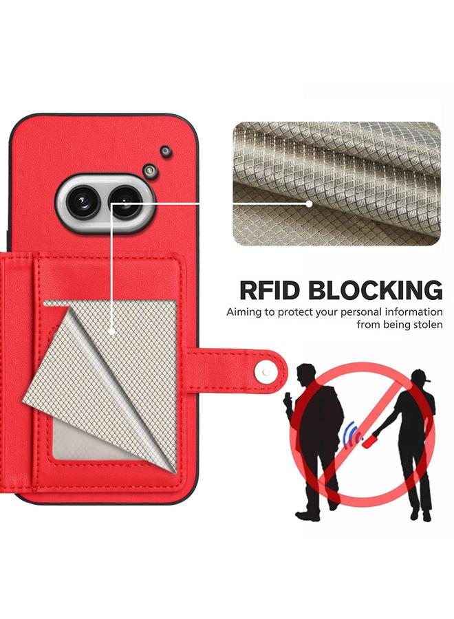اس-توب جراب هاتف Case For Nothing Phone 2a مزود بزر وبطاقة وغطاء هاتف مضاد للسرقة بتقنية RFID - Image 3