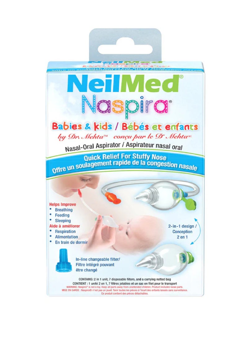 Neil Med Naspira Babies & Kids Nasal Aspirator