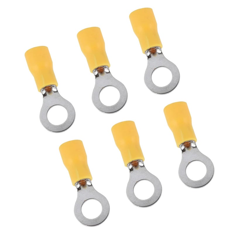 500 قطعة من أطراف الأسلاك المعزولة من النوع O من النحاس الأصفر لمعدات الطاقة الإلكترونية - Image 3