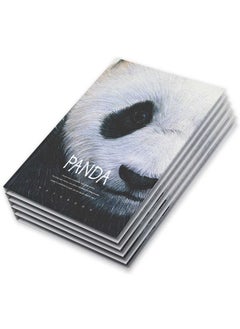 FIS FIS Pack Of 5 Hard Cover Notebook, 96 Sheets A4 Panda Design 4 -FSNBHCA496-PAN4  - Image 3