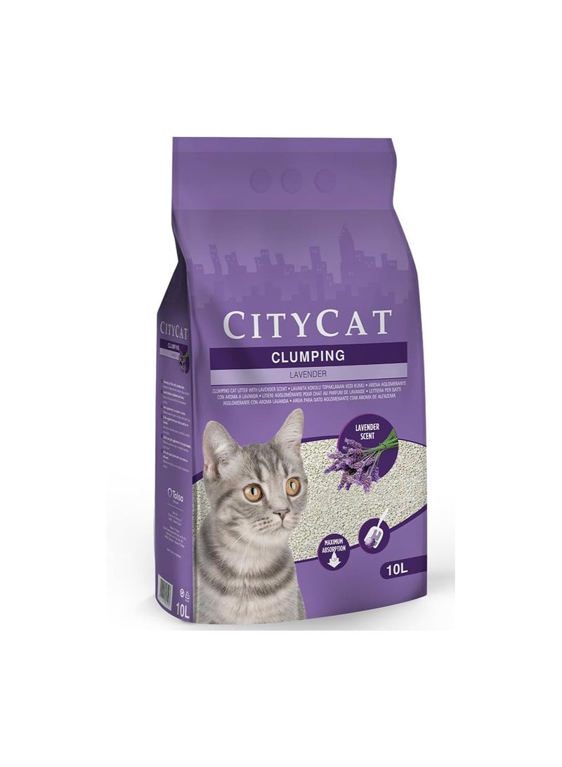 Sanicat City Cat Lavender 10L 