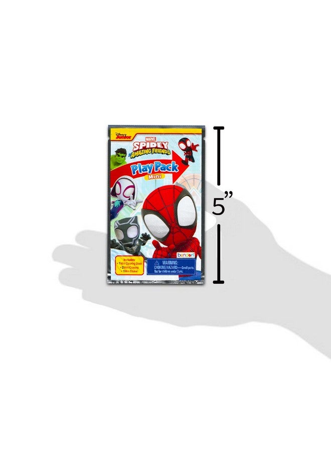 Bendon Spidey And Friends Mini Party Favors Set For Kids Bundle With 24 Mini Spidey And Friends Grab N Go Play Packs With Coloring Pages Stickers More (Spidey And Friends Birthday Party Supplies) - Image 4