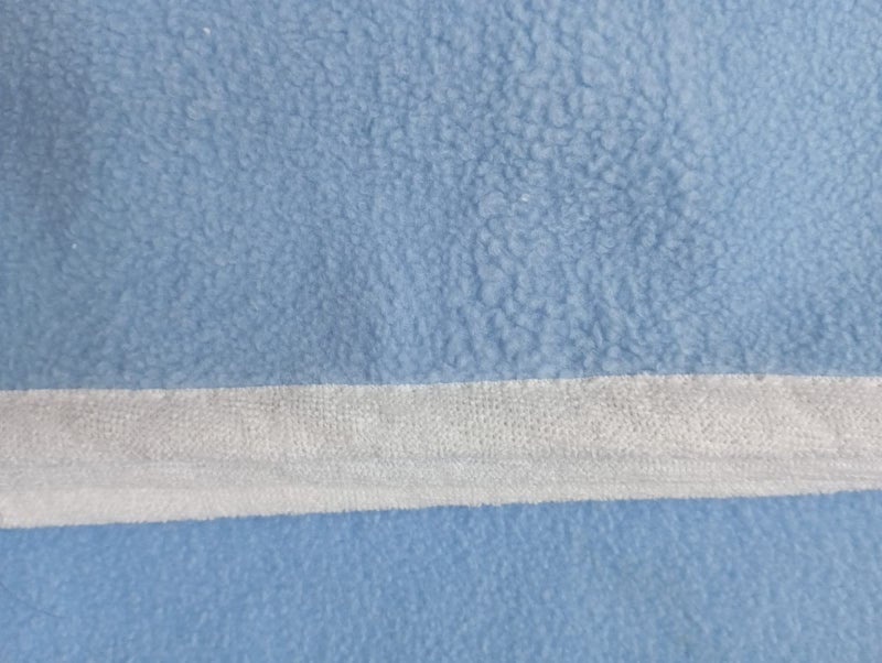Manvicare Dry Sheet for Baby - Double Bed (XXL) - 260cm X 200cm - Blue Color - Antipilling Laminated Microfleece Quick Dry Sheets for Babies/Infant/Toddlers - Image 2
