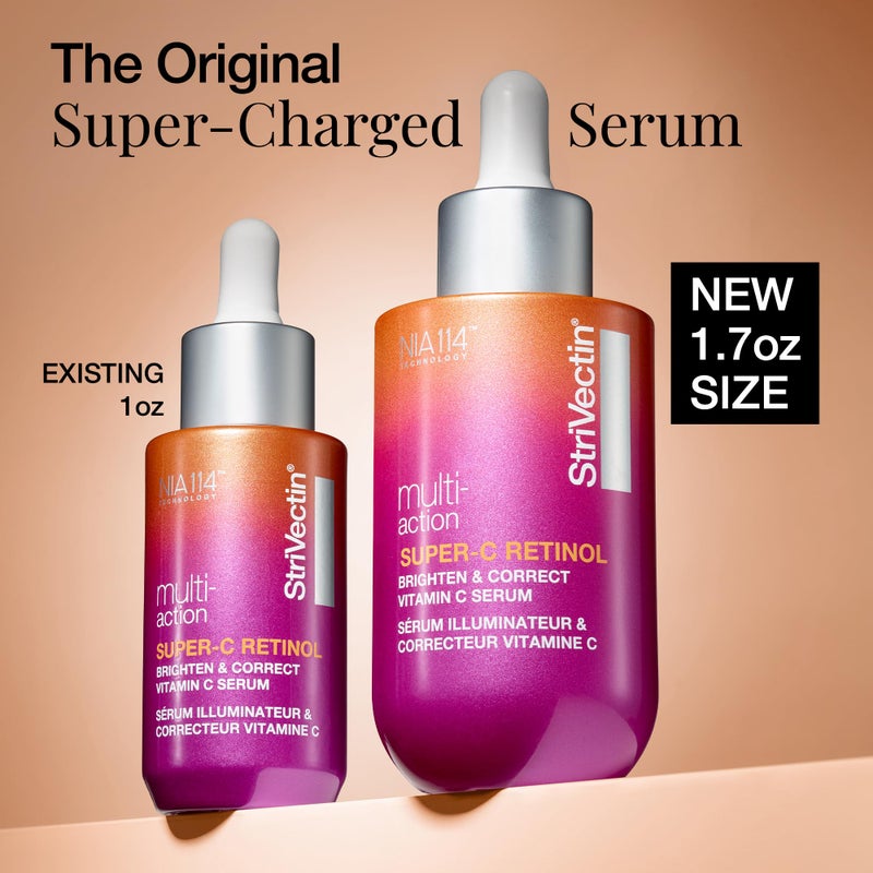 StriVectin Multi Action Super C Vitamin C Retinol Brightening & Correcting Face Serum - Image 2