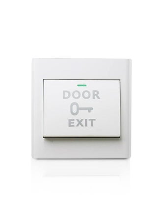 Door Exit Push Button K5 Control Switch White, Flame-retardant Panel Output NO/COM for Access Control Door Release and Electronic Locks - pzsku/ZF9DDBD1F1E3AF5B6475AZ/45/_/1659962388/491841e3-6be4-4dfd-a190-625953cae48e