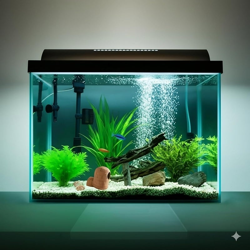 RUKDA Terracotta Aquarium Decoration – Fish Tank Cave Shelter, Ideal Breeding Hideout for Betta Fish, Shrimp, Goldfish, and Small Reptiles – Eco-Friendly & Safe (TerraAbode Cottage) - Image 5
