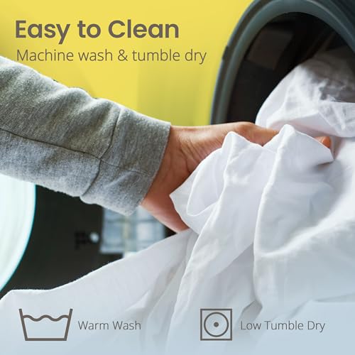 SafeRest Waterproof Mattress Protector Twin Size – Absorbent Breathable Soft Fitted Bed Cover with 18" Deep Stretchable Pockets – Machine Washable Twin Mattress Cover - Image 5