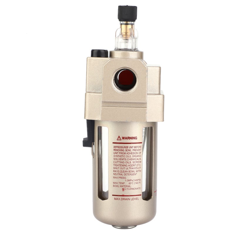 Air Filter Regulator Lubricator AL3000-03 Aluminum Alloy Die-Casting with Metal Shell and PC Capacity Cup - Durable High Temperature Resistant Design for Pneumatic Systems - Image 1