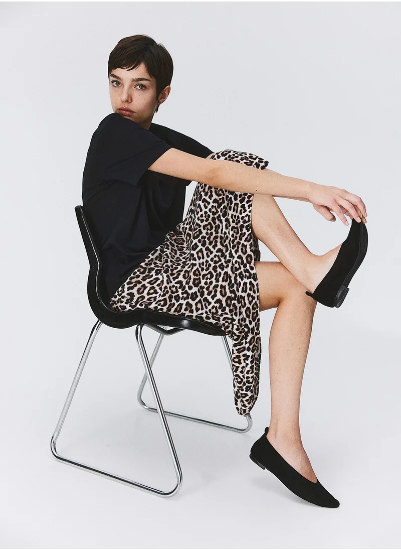 H&M Viscose Crêpe Skirt