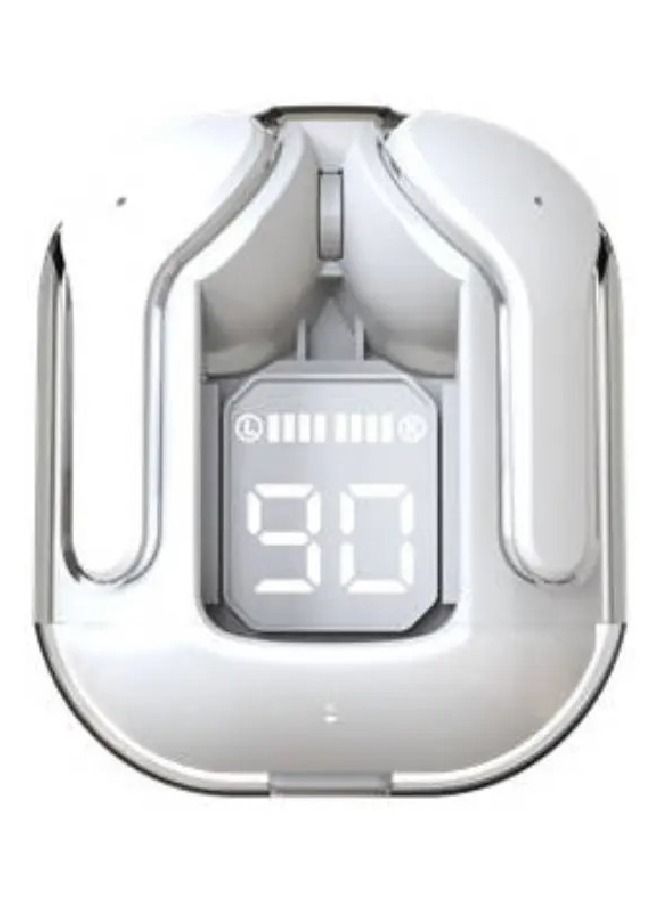 LEVORE سماعات أذن بلوتوث كريستالية لاسلكية LBT301 باللون الأبيض - Image 1