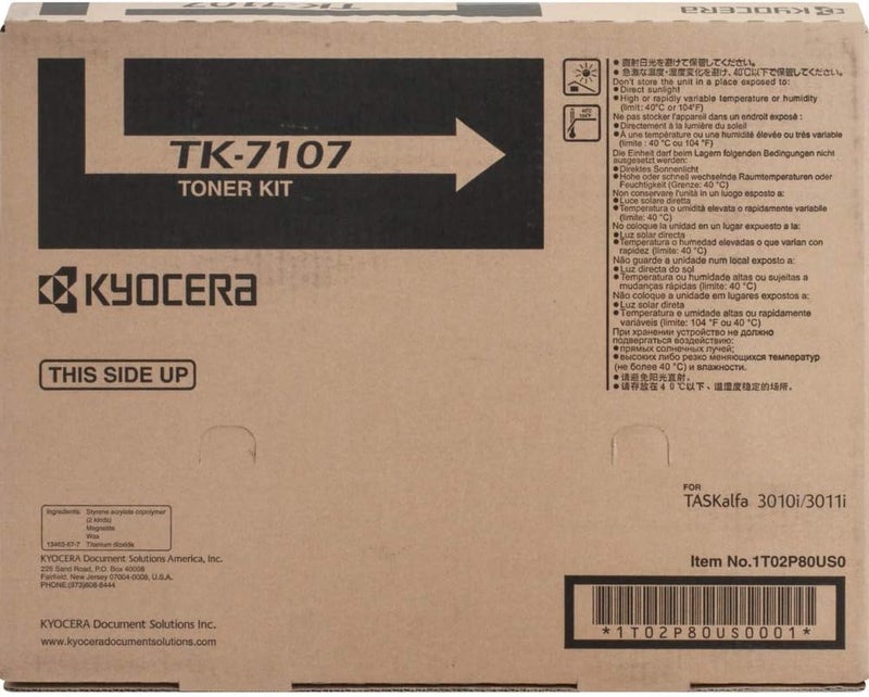 Kyocera Tk7107 Black Toner Cartridge