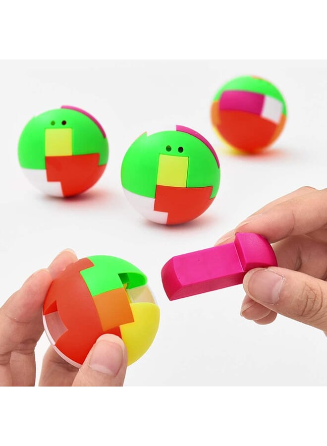 Raxoom Plastic Magic Building Block Puzzle Ball Baby Kids Intelligence Assembled Toy Random Color - Image 1