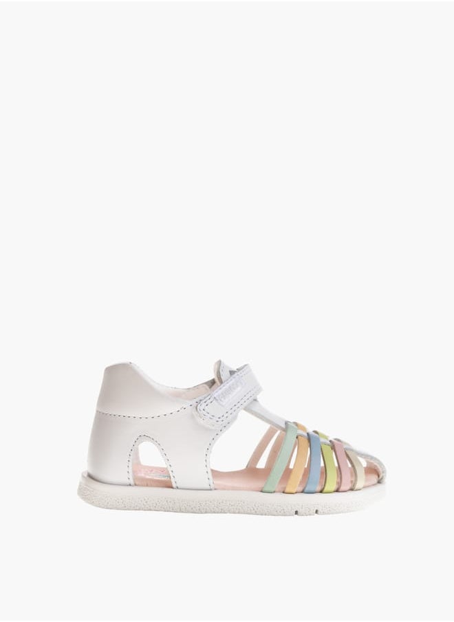 Pablosky - Girls Strap Sandals With Hook And Loop Closure - Image 1