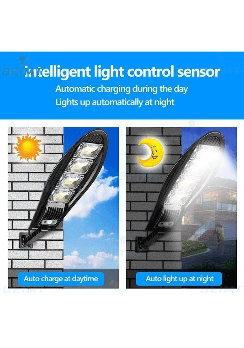 10000w 168 مصباح شمسي محسن LED مقاوم للماء للشارع، مصباح شمسي قابل للتعديل للحديقة الداخلية، أضواء الحديقة الداخلية. 56671547 - Image 3