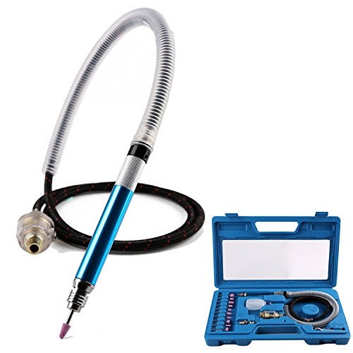 Valianto 1/8" (3mm) Air Micro Grinder, Pneumatic Pencil Die Grinder, 58000 RPM Free Speed - Image 1