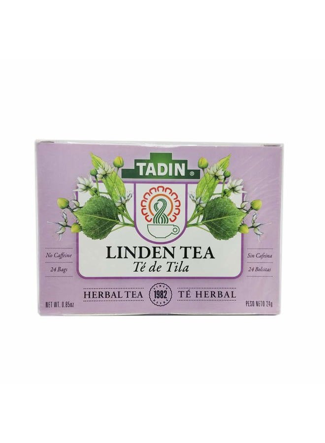 Tadin شاي الأعشاب تيلا، ليمون 24 حبة (عبوة من 1) - Image 2