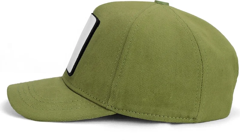 Black Börk V1 Baseball Kids Lion - Unisex Light Green Children's Hat (Cap) with 5 Code Logo